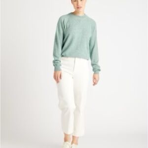 Quince 100% Cashmere Shrunken Sweatshirt
